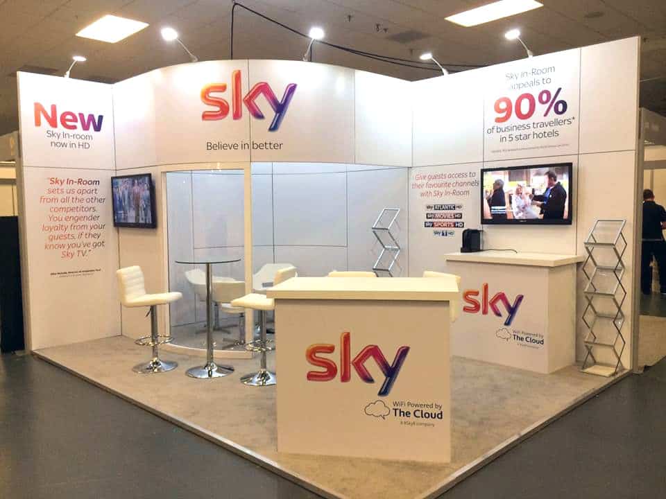Sky Business modular exhibition stand