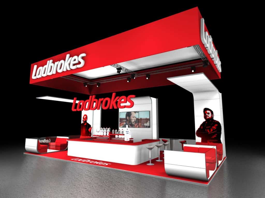 Ladbrokes exhibition stand design