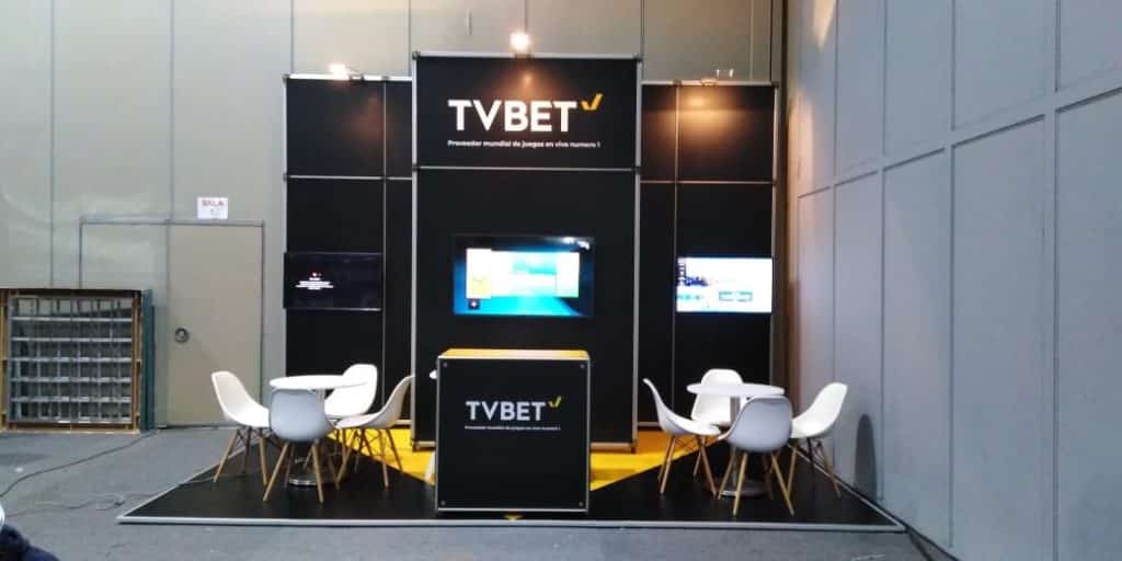 TV Bet exhibition stand in Peru