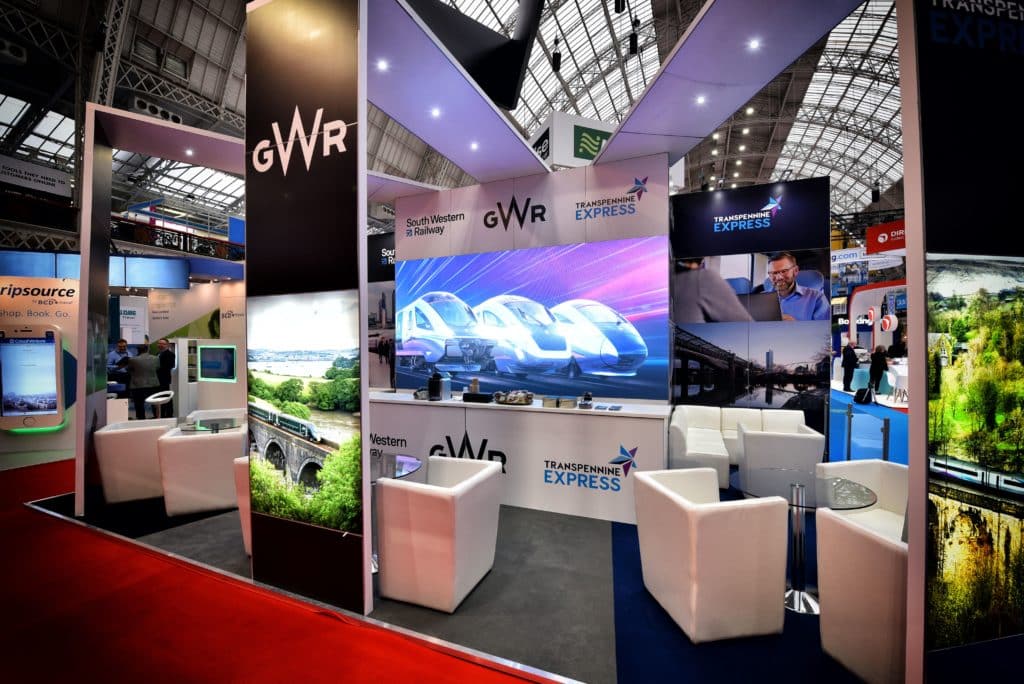 gwr bespoke bematrix exhibition stand