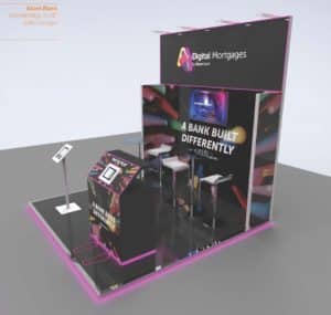 atom bank interactive modular stand